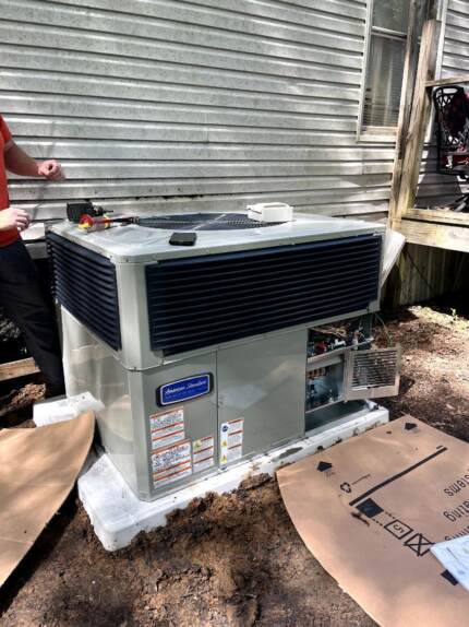 American Standard 2-stage Heat Pump Package Unit!